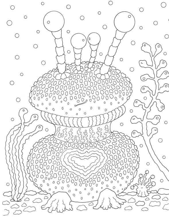 My Fun Alien Monster Colouring Book